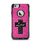 The Love is Patient Cross over Pink Glitter print Apple iPhone 6 Otterbox Commuter Case Skin Set