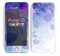 The Magical Abstract Pink & Blue Floral Skin for the Apple iPhone 5c