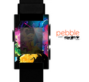 The Magical Glowing Floral Design Skin for the Pebble SmartWatch