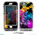 The Magical Glowing Floral Design Skin for the iPhone 5-5s NUUD LifeProof Case for the LifeProof Skin