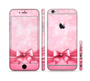 The Magical Pink Bow Sectioned Skin Series for the Apple iPhone 6s Plus