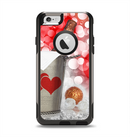 The Magical Unfocused Red Hearts and Wine Apple iPhone 6 Otterbox Commuter Case Skin Set