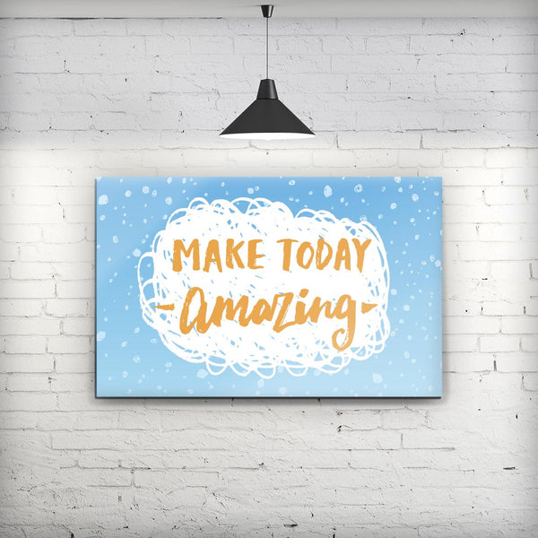 Make_Today_Amazing_Blue_Fall_Stretched_Wall_Canvas_Print_V2.jpg