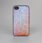 The Messy Water-Color Scratched Surface Skin-Sert for the Apple iPhone 4-4s Skin-Sert Case