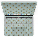 MacBook Pro with Touch Bar Skin Kit - The_Micro_Daisy_and_Mint_Polka_Dot_Pattern-MacBook_13_Touch_V4.jpg?