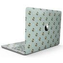 MacBook Pro with Touch Bar Skin Kit - The_Micro_Daisy_and_Mint_Polka_Dot_Pattern-MacBook_13_Touch_V9.jpg?