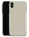 The Micro Daisy and Polka Dot Pattern - iPhone X Clipit Case