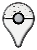 The Micro Mustache Pattern  Pokémon GO Plus Vinyl Protective Decal Skin Kit