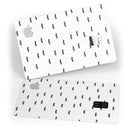 The Micro Mustache Pattern  - Premium Protective Decal Skin-Kit for the Apple Credit Card