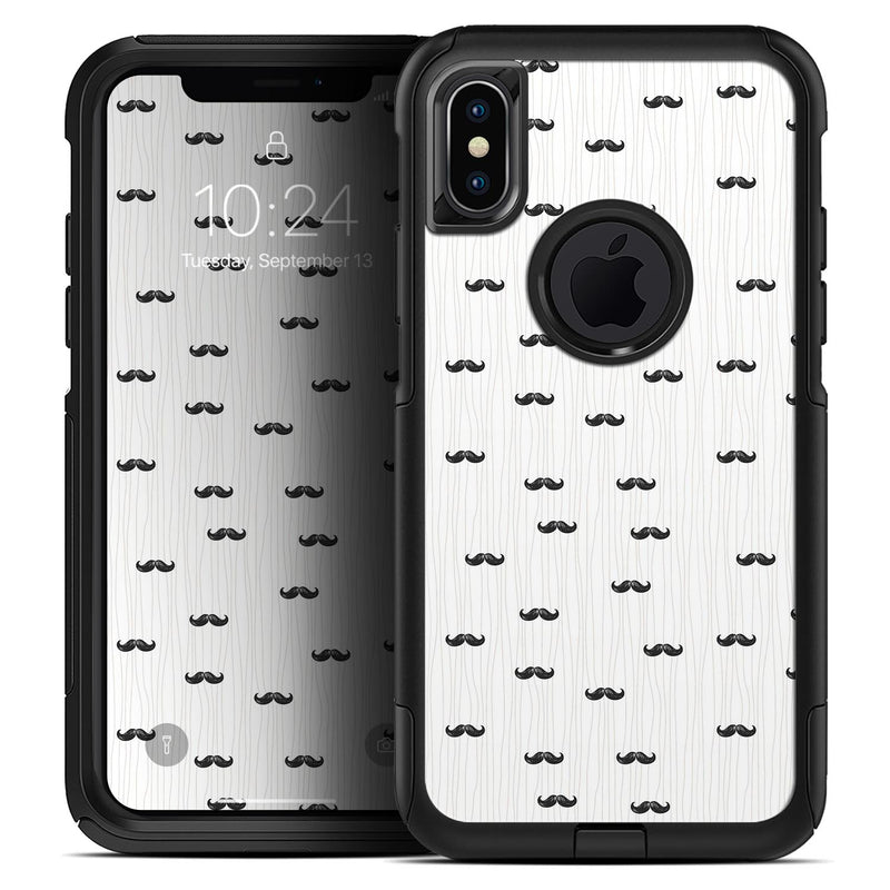 The Micro Mustache Pattern  - Skin Kit for the iPhone OtterBox Cases