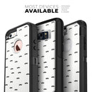 The Micro Mustache Pattern  - Skin Kit for the iPhone OtterBox Cases