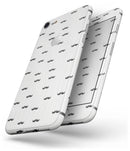 The Micro Mustache Pattern  - Skin-kit for the iPhone 8 or 8 Plus