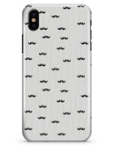 The Micro Mustache Pattern  - iPhone X Clipit Case