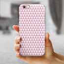 The Micro Pink Polka Dots iPhone 6/6s or 6/6s Plus 2-Piece Hybrid INK-Fuzed Case