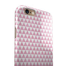 The Micro Pink Polka Dots iPhone 6/6s or 6/6s Plus 2-Piece Hybrid INK-Fuzed Case