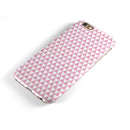The Micro Pink Polka Dots iPhone 6/6s or 6/6s Plus 2-Piece Hybrid INK-Fuzed Case