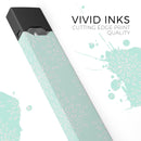 The Mint Flower Sprout - Premium Decal Protective Skin-Wrap Sticker compatible with the Juul Labs vaping device