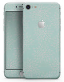 The Mint Flower Sprout - Skin-kit for the iPhone 8 or 8 Plus