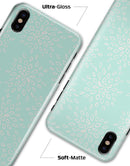 The Mint Flower Sprout - iPhone X Clipit Case