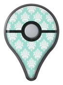 The Mint Green Decorative Pattern  Pokémon GO Plus Vinyl Protective Decal Skin Kit