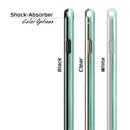 The Mint Green Wood Planks iPhone 6/6s or 6/6s Plus 2-Piece Hybrid INK-Fuzed Case