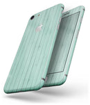 The Mint Green Wood Planks  - Skin-kit for the iPhone 8 or 8 Plus