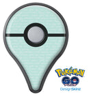 The Mint Happy, Love, Joy Teal Pattern Pokémon GO Plus Vinyl Protective Decal Skin Kit