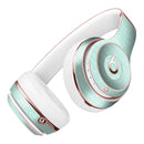 The Mint Happy, Love, Joy Teal Pattern Full-Body Skin Kit for the Beats by Dre Solo 3 Wireless Headphones