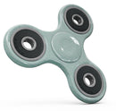 The Mint Happy, Love, Joy Teal Pattern Full-Body Fidget Spinner Skin-Kit