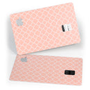 The Mint Pink Morocan Pattern - Premium Protective Decal Skin-Kit for the Apple Credit Card
