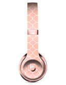 The Mint Pink Morocan Pattern Full-Body Skin Kit for the Beats by Dre Solo 3 Wireless Headphones