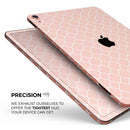 The Mint Pink Morocan Pattern - Full Body Skin Decal for the Apple iPad Pro 12.9", 11", 10.5", 9.7", Air or Mini (All Models Available)