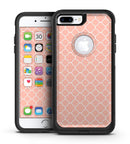 The Mint Pink Morocan Pattern - iPhone 7 or 7 Plus Commuter Case Skin Kit