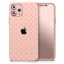 The Mint Pink Morocan Pattern - Protective Skin Wrap & Decal – Compatible with iPhone SE to iPhone 17 Pro Max (All Models)