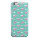 The Mint Watermelon Cocktail iPhone 6/6s or 6/6s Plus 2-Piece Hybrid INK-Fuzed Case