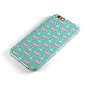 The Mint Watermelon Cocktail iPhone 6/6s or 6/6s Plus 2-Piece Hybrid INK-Fuzed Case