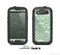The Mint & White Delicate Pattern Skin For The Samsung Galaxy S3 LifeProof Case