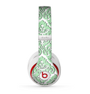 The Mint & White Delicate Pattern Skin for the Beats by Dre Studio (2013+ Version) Headphones