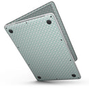 MacBook Pro with Touch Bar Skin Kit - The_Mint_and_White_Axed_Pattern-MacBook_13_Touch_V6.jpg?