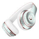 The Mint and White Axed Pattern Full-Body Skin Kit for the Beats by Dre Solo 3 Wireless Headphones