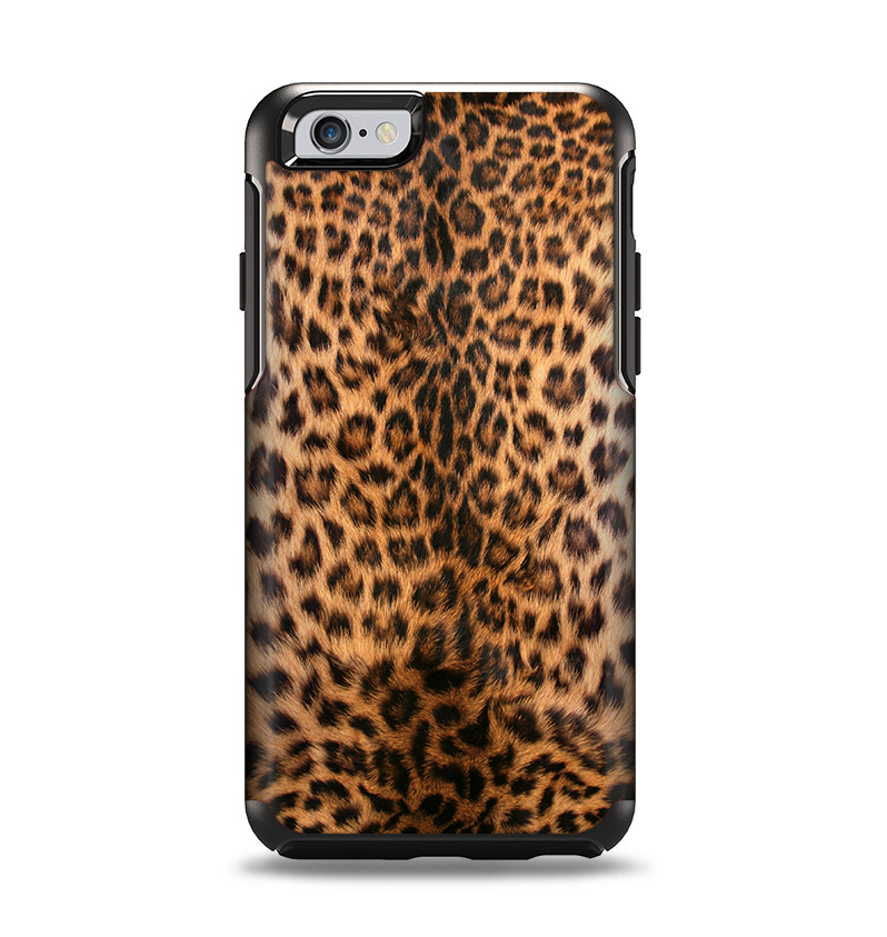 The Mirrored Leopard Hide Apple iPhone 6 Otterbox Symmetry Case Skin Set