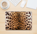 The Mirrored Leopard Hide Skin Kit for the 12" Apple MacBook (A1534)