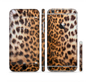 The Mirrored Leopard Hide Sectioned Skin Series for the Apple iPhone 6