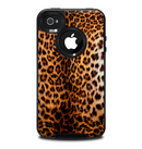 The Mirrored Leopard Hide Skin for the iPhone 4-4s OtterBox Commuter Case