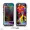 The Mixed Neon Paint Skin for the iPhone 5c nüüd LifeProof Case