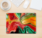 The Mixed Orange & Green Paint Skin Kit for the 12" Apple MacBook (A1534)