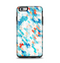 The Modern Abstract Blue Tiled Apple iPhone 6 Plus Otterbox Symmetry Case Skin Set