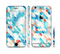 The Modern Abstract Blue Tiled Sectioned Skin Series for the Apple iPhone 6