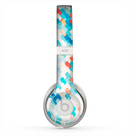 The Modern Abstract Blue Tiled Skin for the Beats by Dre Solo 2 Headphones
