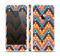 The Modern Colorful Abstract Chevron Design Skin Set for the Apple iPhone 5